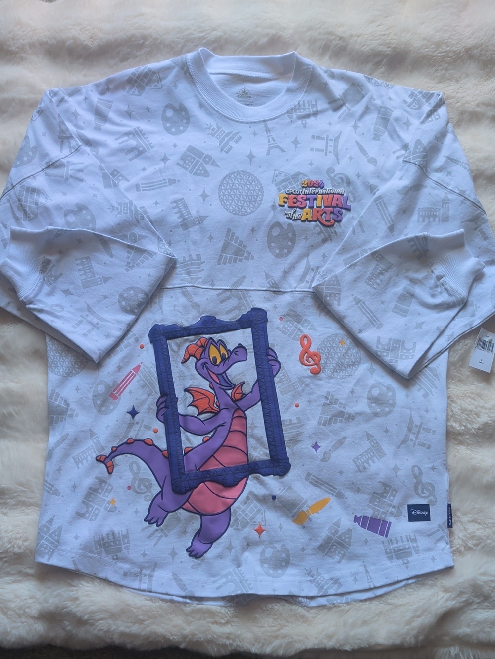 Figment 2024 Epcot Festival Of The Arts Disney Parks Spirit Jersey S Small